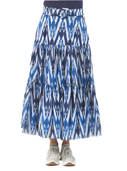 Emma skirt Ikat Blue