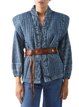 Load image into Gallery viewer, The Audrey Top in Denim