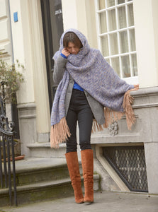 poncho lila