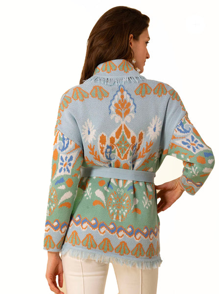 cardigan Irene blue