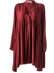 Tunic Dress Knee Silk